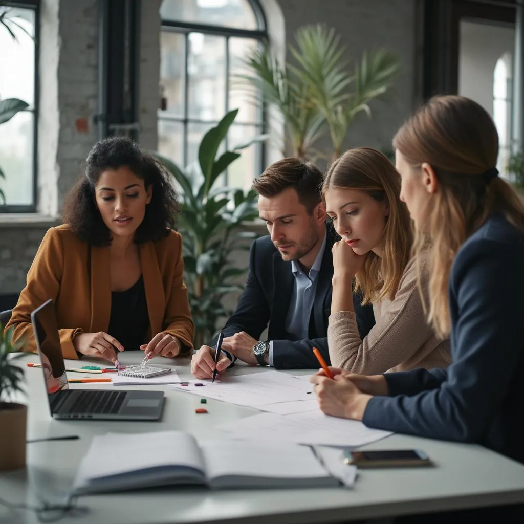 Team collaboration session